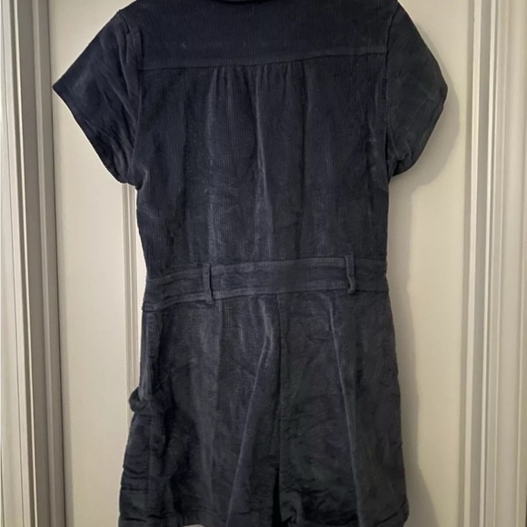 Mumu Blue corduroy romper xl - Picture 2 of 3